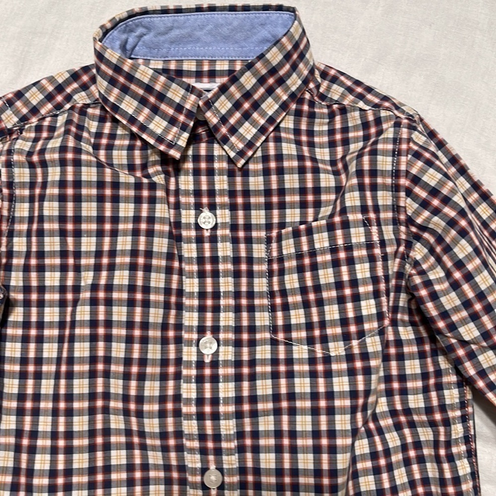 PLAID POPLIN SHIRT - Picture 5 of 5